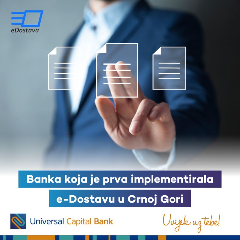 Universal Capital Bank implementirala eDostava servis